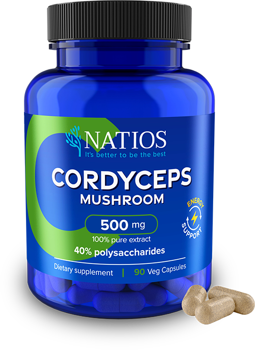 Cordyceps se stinem+kapsle